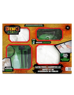 Súper kit de excavación de fósiles Step 2 arte y manualidades unisex