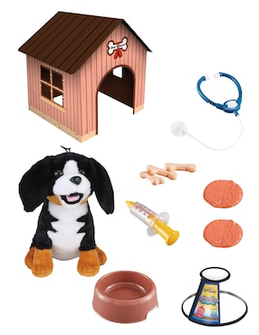 Peluche de perro Funtopia de 19 cm