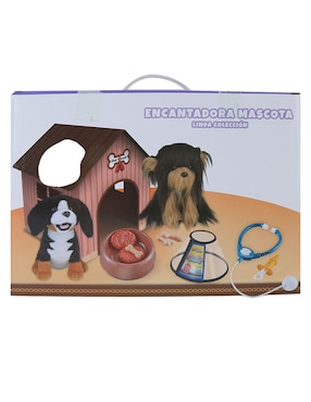Peluche de perro Funtopia de 19 cm