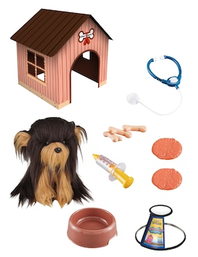 Peluche de perro Funtopia de 19 cm