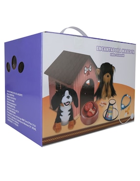 Peluche de perro Funtopia de 19 cm