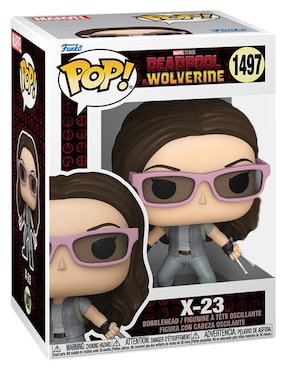 Figura Deadpool & Wolverine X-23 chase cabeza oscilante