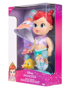 Muñeca Bebé Ariel se da un baño Disney