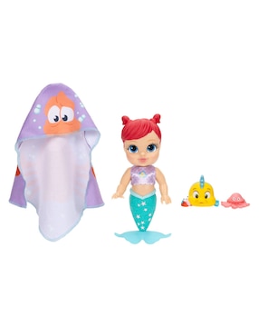 Muñeca Bebé Ariel se da un baño Disney