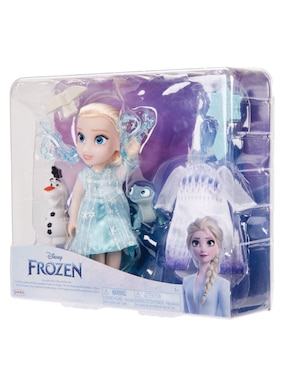 Muñeca Frozen Disney Elsa de Hielo y Nieve
