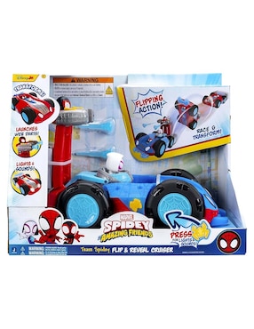 Vehículo Team Spidey Flip & Reveal Cruiser Marvel