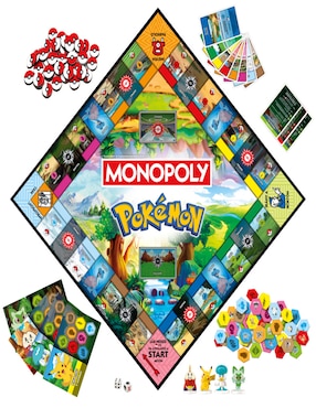 Monopoly Edicion Pokemón Hasbro Pokemón