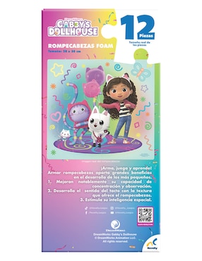 Rompecabezas Gabby's Dollhouse Novelty 12 piezas
