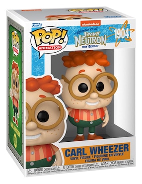 Figura de colección The Adventures of Jimmy Neutron Boy Genius Carl Wheezer especial