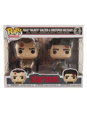 Figura de colección The Sopranos Paulie "Walnuts" Gualtieri & Christopher Moltisanti