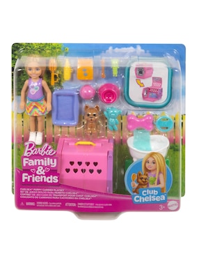 Muñeca Barbie Barbie Chelsea Fiesta de Perritos
