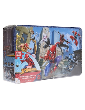 Rompecabezas Spider-Man panorámico 3 en 1 Novelty 135 piezas
