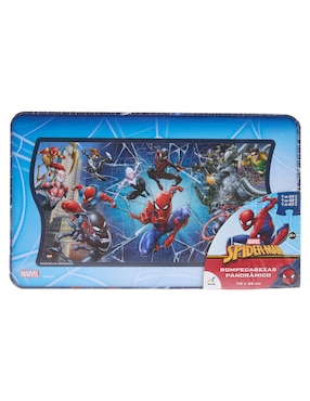 Rompecabezas Spider-Man panorámico 3 en 1 Novelty 135 piezas