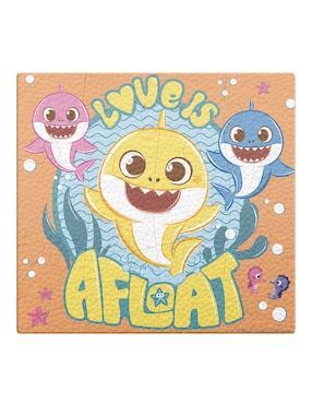 Rompecabezas Foam Baby Shark Novelty 12 piezas