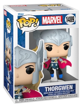 Figura de colección Marvel Thorgwen cabeza oscilante