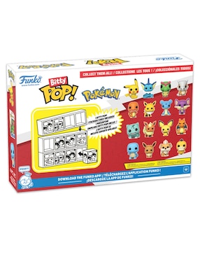 Figura de colección Pop-Tarts Pikachu, Vaporeon, Caterpie y Cubone