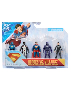Set figuras acción articulada DC Comics Superman especial articulado