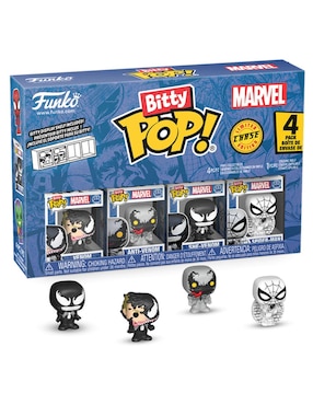 Figura de colección Marvel Venom, Anti Venom, She Venom y Spider-Man