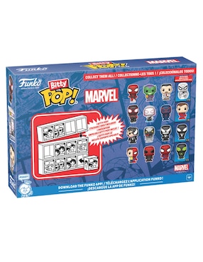 Figura de colección Marvel Venom, Anti Venom, She Venom y Spider-Man