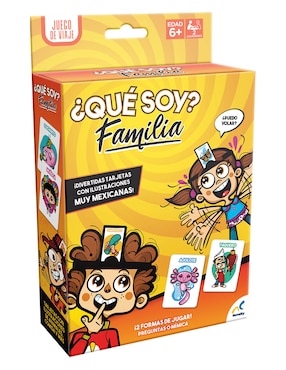 Juego de viaje ¿Qué soy? familia Novelty