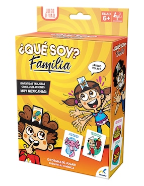 Juego de viaje ¿Qué soy? familia Novelty