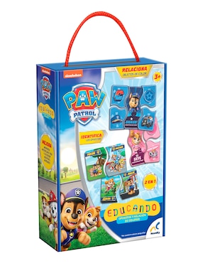 Juego de mesa preescolar educando: opuestos y relacion de colores Paw Patrol Novelty