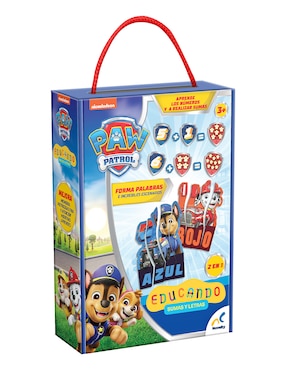 Juego de mesa preescolar educando: sumas y letras Paw Patrol Novelty