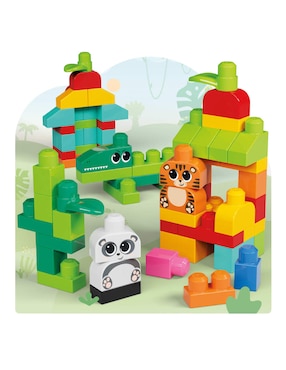 Mega Bloks Mega Bloks Paquete de 250 bloques ¡Construye tus animales favoritos!