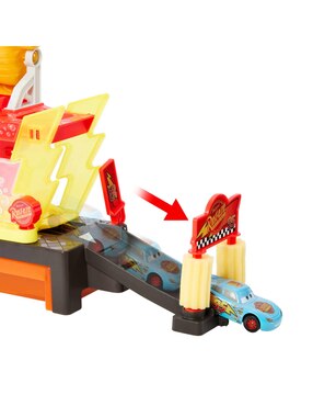 Pista Disney AutoLavado Rayo McQueen