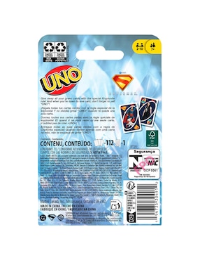 UNO Superman Mattel