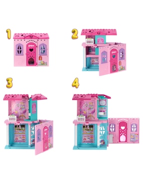 Set muñeca Barbie Barbie Casa Transformable de Chelsea