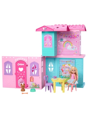 Set muñeca Barbie Barbie Casa Transformable de Chelsea