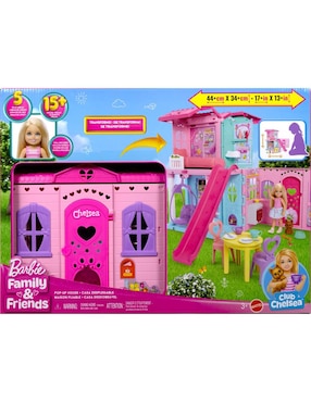 Set muñeca Barbie Barbie Casa Transformable de Chelsea