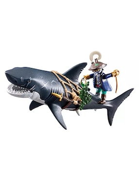 Playmobil Pirates Tiburón Gigante con Pirata 71793