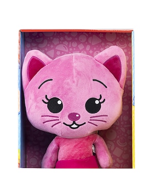 Peluche de gato Bandai Plim Plim Mei-Li de 15 cm
