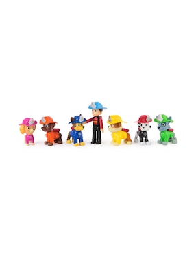 Set figuras articulada Paw Patrol Fire Rescue