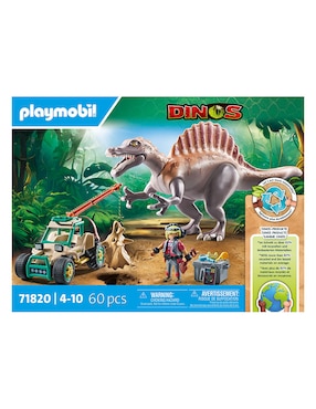 Playmobil Ataque del Spinosaurio 71820