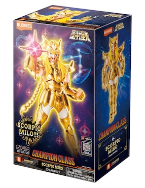 Figura coleccionable articulada Los Caballeros del Zodiaco Blokees