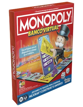 Monopoly Banco Virtual Hasbro Hasbro Games