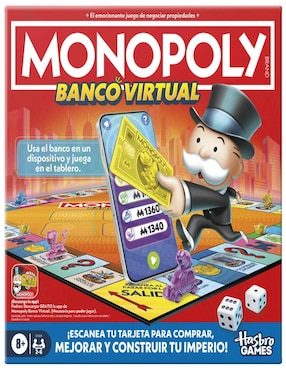 Monopoly Banco Virtual Hasbro Hasbro Games