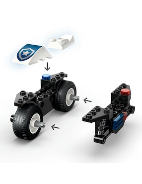 Lego Persecución en Moto de Policía 60455 city