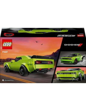 Lego Auto Deportivo Dodge Challenger SRT Hellcat 77237 Speed Champions