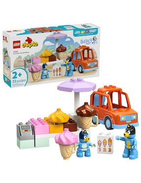 Lego Excursión a la Heladería con Bluey 10458 Duplo