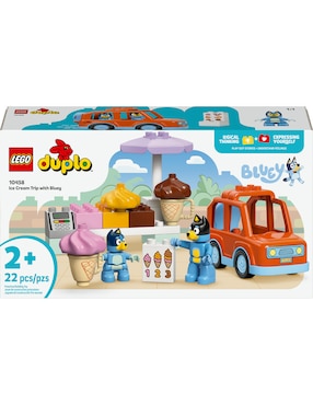 Lego Excursión a la Heladería con Bluey 10458 Duplo