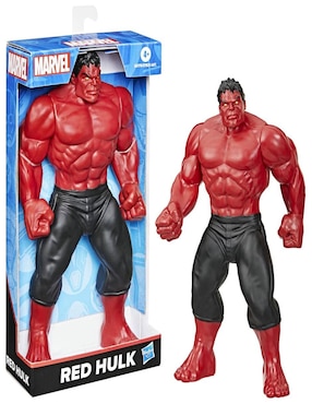 Figura de acción articulada Marvel Red Hulk deluxe