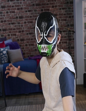 Máscara Venom Marvel con luz y sonido