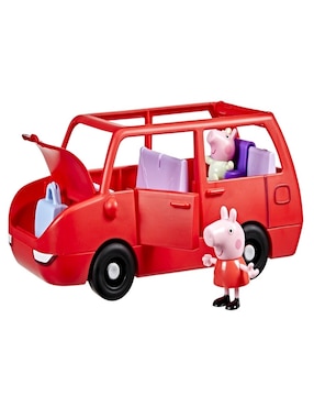 Set muñeca Peppa Pig El Gran Auto de la Familia de Peppa