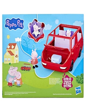 Set muñeca Peppa Pig El Gran Auto de la Familia de Peppa