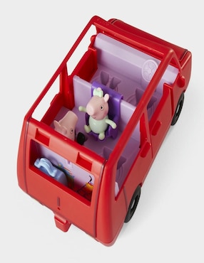 Set muñeca Peppa Pig El Gran Auto de la Familia de Peppa