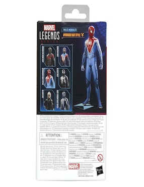 Figura articulada Spider-Man 2 Miles Morales con su traje mejorado! collectors